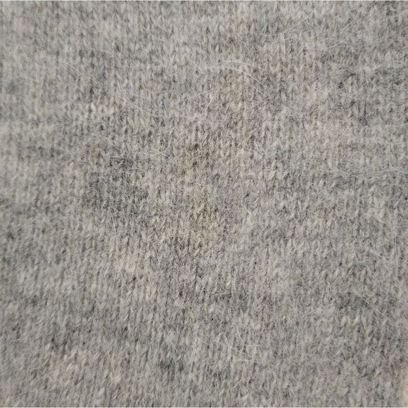 Diversity Vintage Women's Argyle Turtleneck Sweater Lambswool Angora - Picture 10 of 12